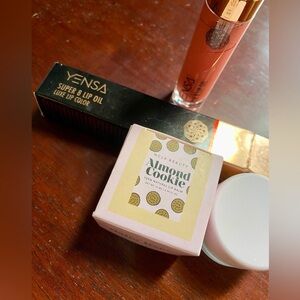 💥YENSA Super 8 Lip Oil Luxe Lip Color Modern Nude & NCLA Beauty Lip Balm💥 NIB